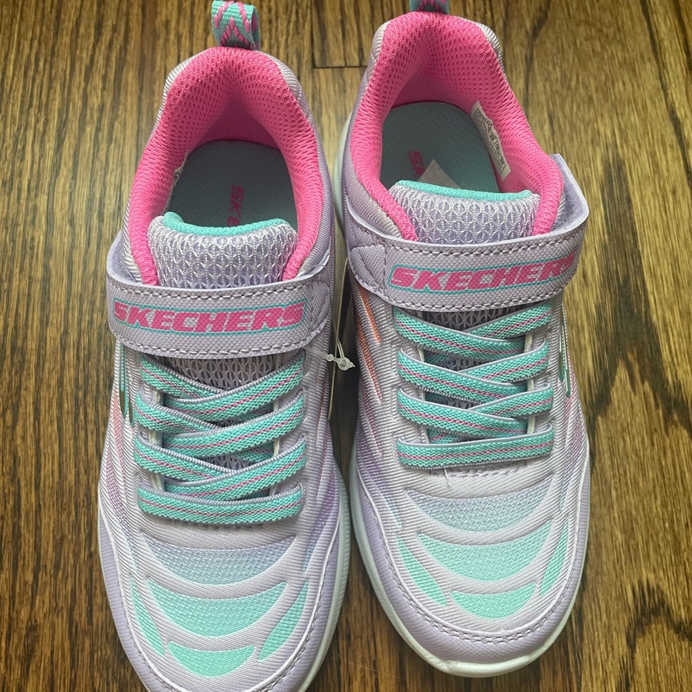 Girls Sketchers athletic sneakers